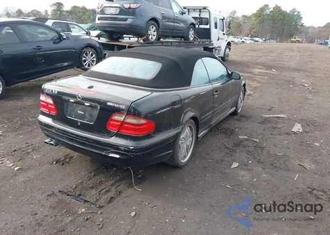2002 Mercedes-Benz Clk 55 Amg из США, поврежденный, VIN WDBLK74G32T117580